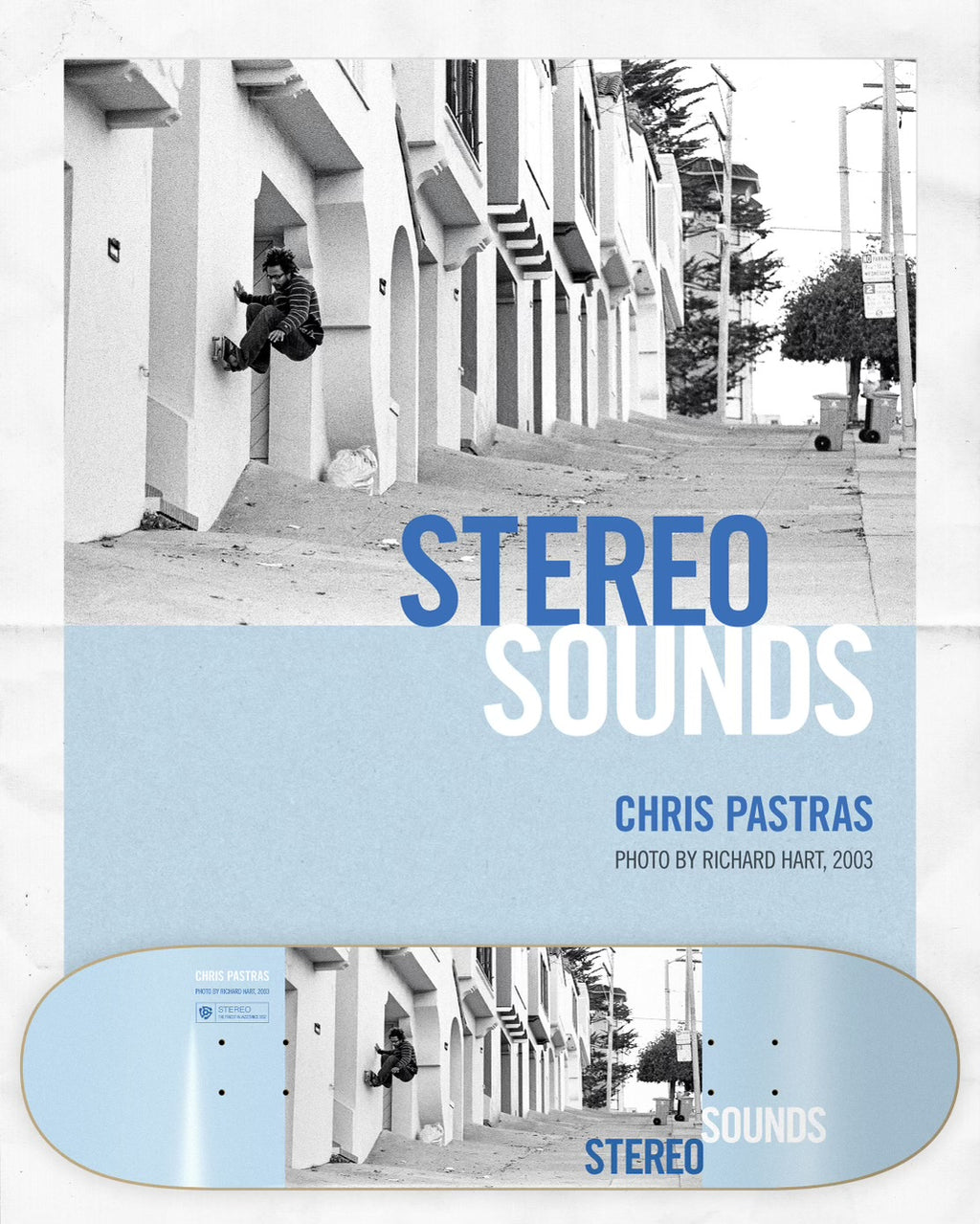 AVAILABLE NOW! Chris Pastras "Classic Wallride", 8.0", 8.25" & 8.5"