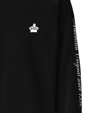 American Original Long sleeve Tee - Black