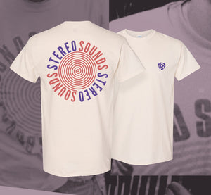 Stereo Sounds Spiral Tee - Natural