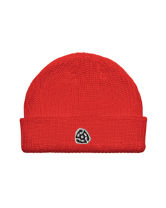 Stereo 45 patch Beanie - Red