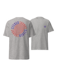 Stereo Sounds Spiral Tee - Heather Grey