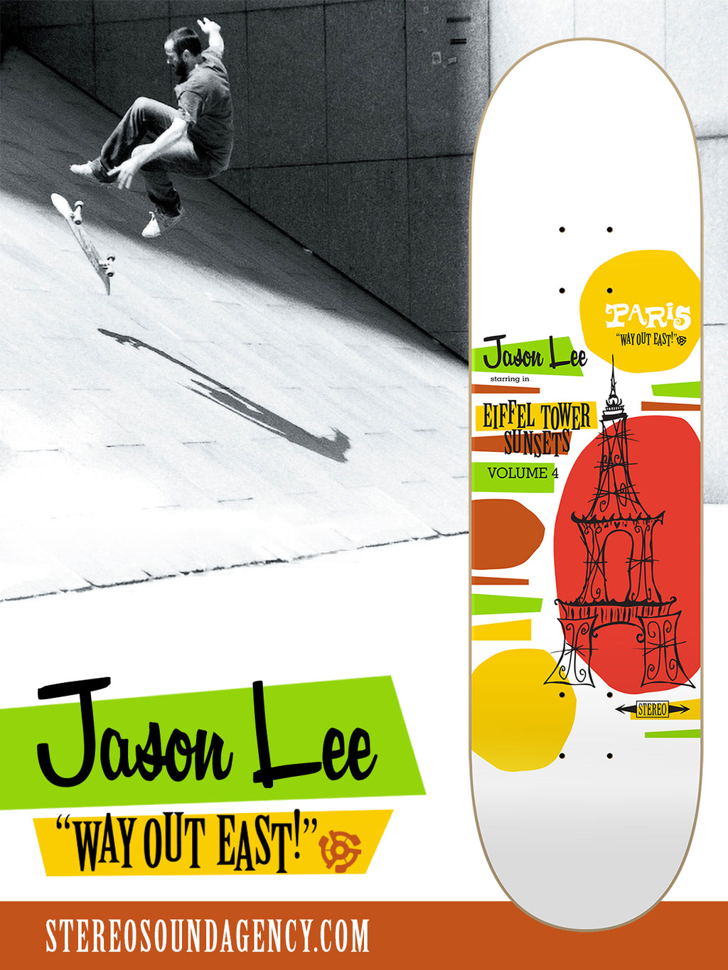 20th Anniversary : Jason Lee "Way Out East" 8.25"